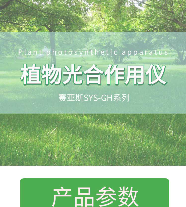 智能型光合儀SYS-GH80